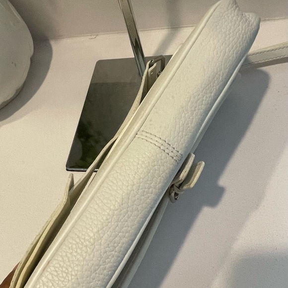 Burberry Classic Clutch Wristlet Bag in White main image 13